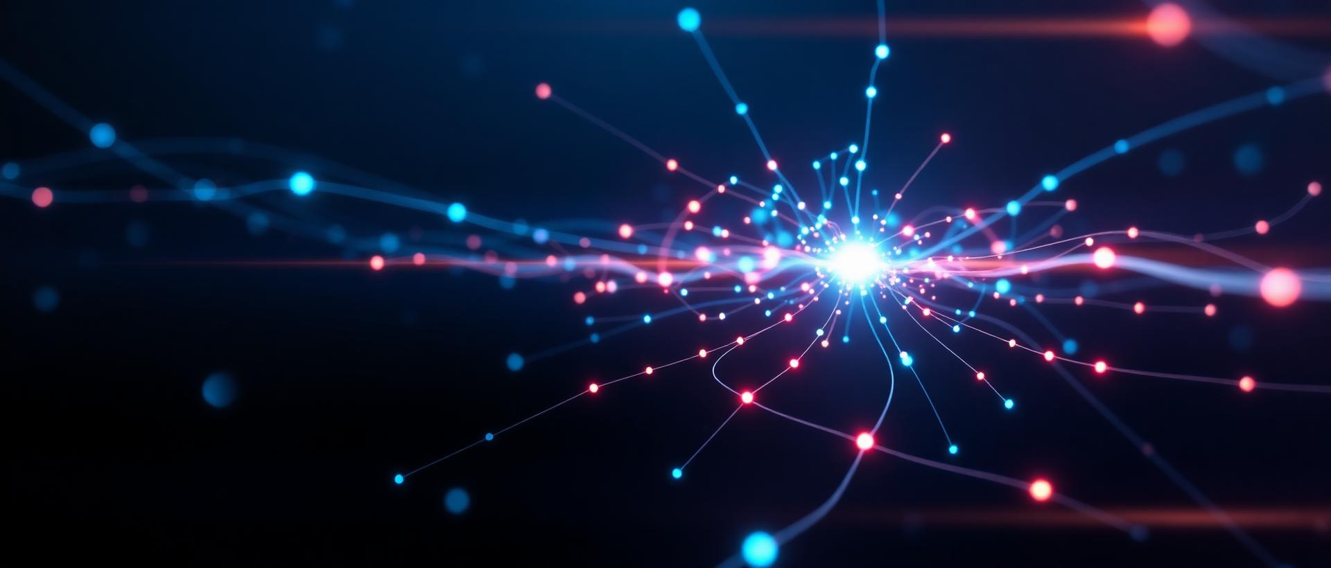 Agentic AI neural system visualization
