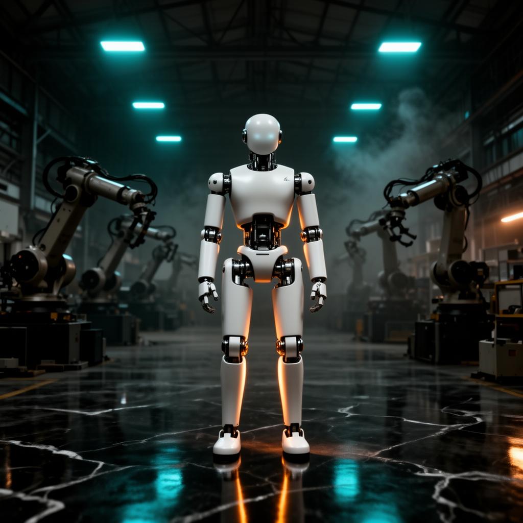 Humanoid in factory