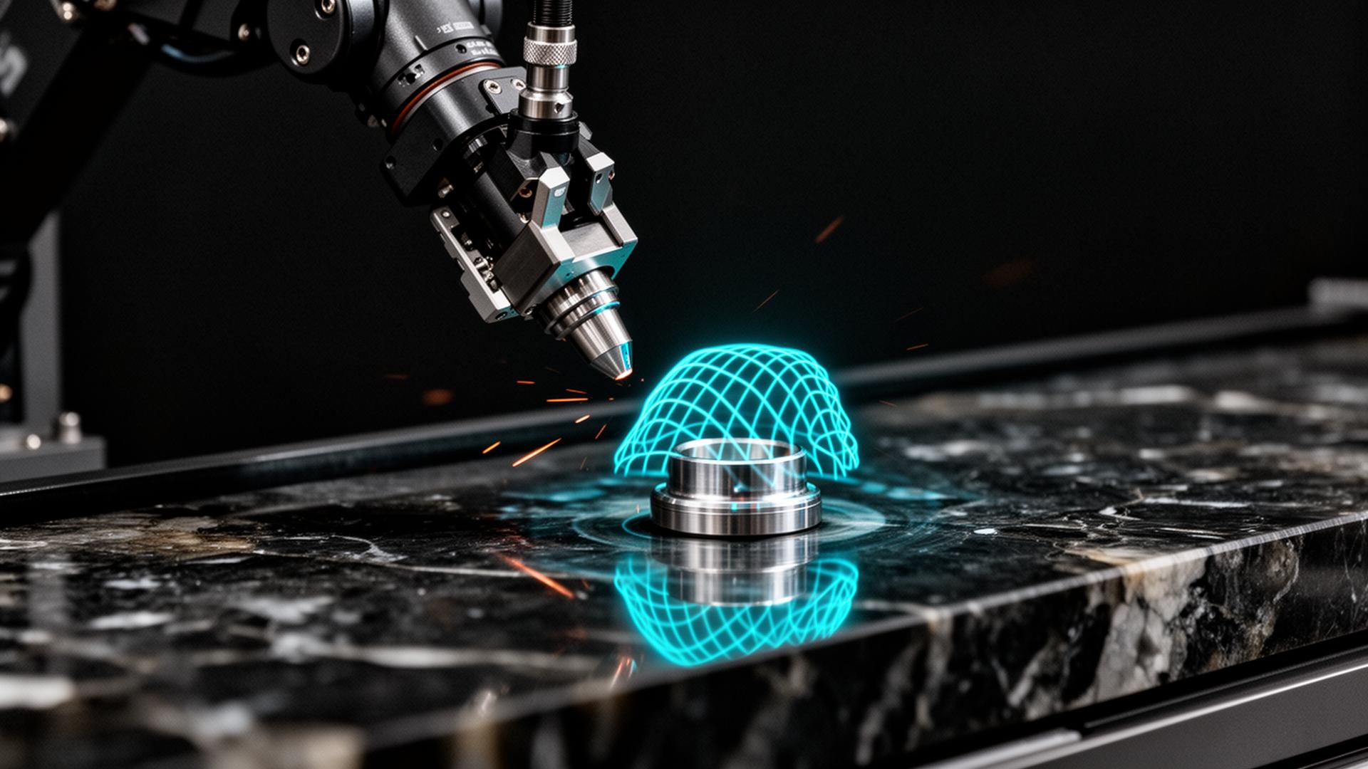 Robotic vision sensor close-up